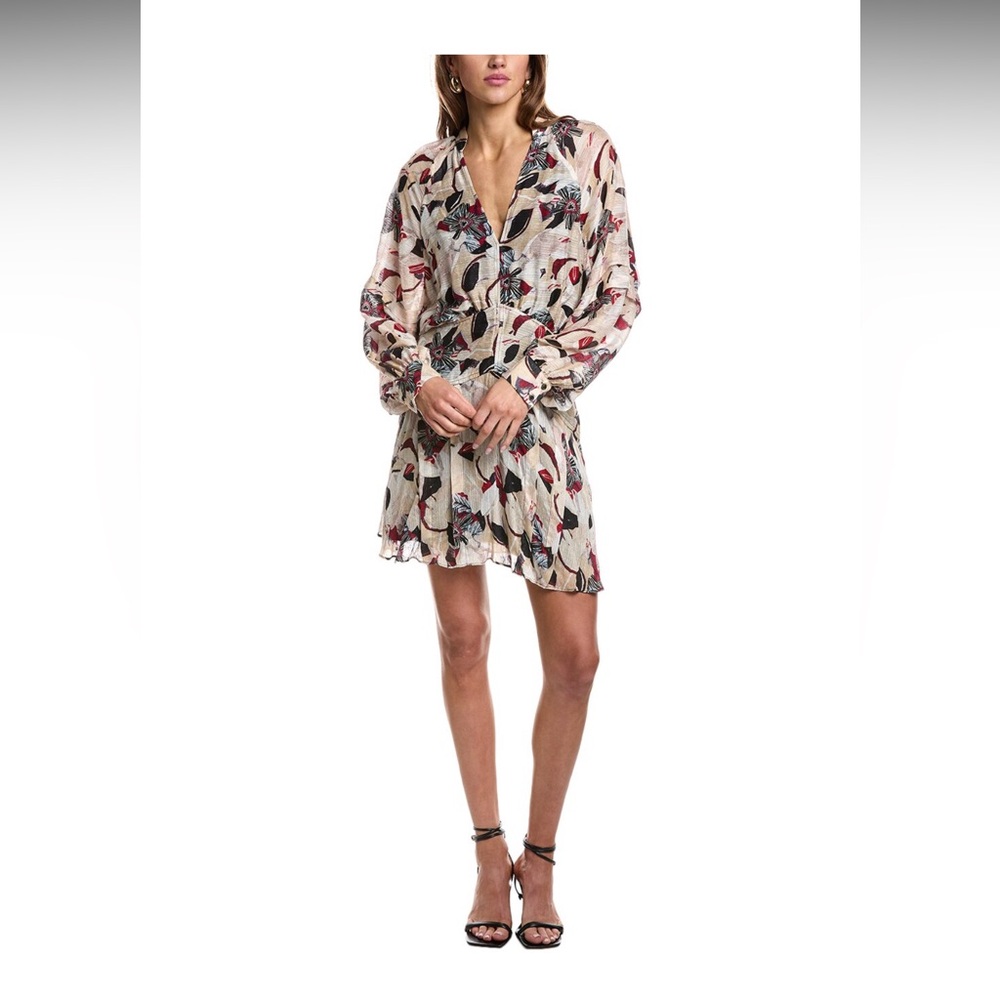 IRO Multicolor Long Sleeve Dress